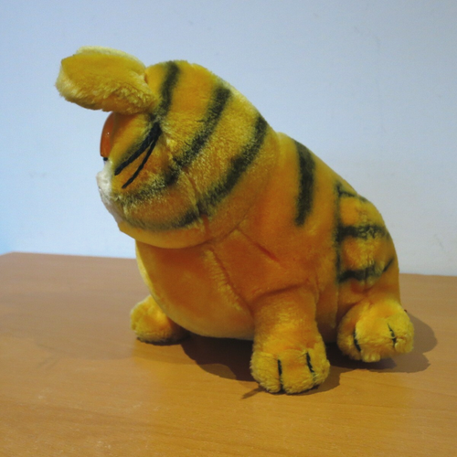 Garfield 8" Sitting Cat Stuffed Animal Plush Toy Dakin 1981 Korea - Picture 6 of 12