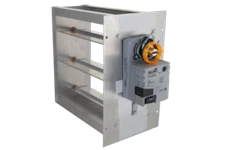 28" x 8" Rectangular 2 Position Zone Damper - Belimo 3 Wire Actuator