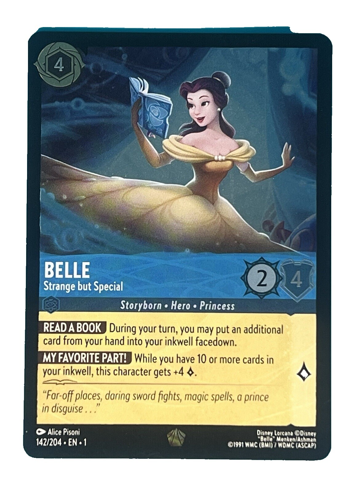 Belle Strange but Special Lorcana | eBay