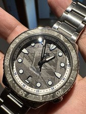 Zelos Mako V3 Meteorite Dial & Bezel, Steel bracelet With Box Zelos Card