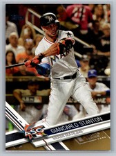 2017 Topps Update #US296 Giancarlo Stanton Gold #/2017