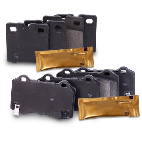 Kit Pastiglie Freno Posteriori Valeo Expert 302593A – Set Da 4, Certificate ECE-R90, Senza Rame, Pre-rodato