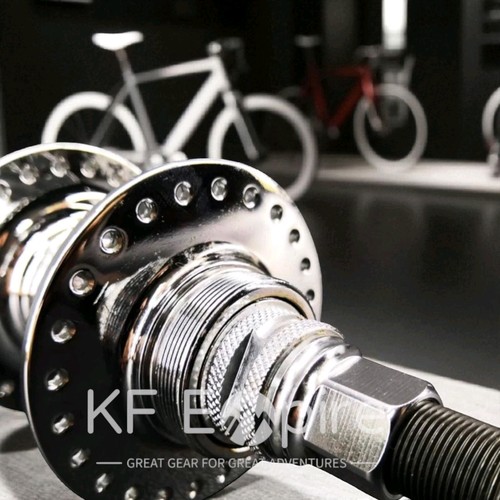 BMX NOS CHROME HUB 48 HOLES SUNRACE OLD SCHOOL CP 14MM CR-MO AXLE - Picture 4 of 7