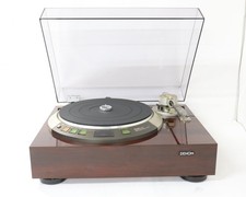 DENON DP-67L Turntable LP Record Player AC100V 50/60Hz Brown 1982 Japan