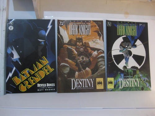 Batman Legends of the Dark Knight #35, #36, & Batman Grendel Devil's Bones