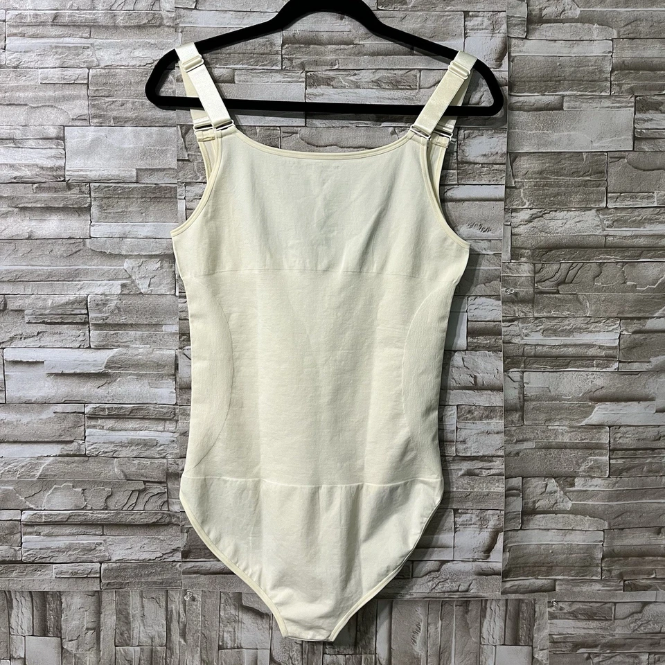 Body para mujer Shapermint Essentials 2XL crema Foto 2 de 4