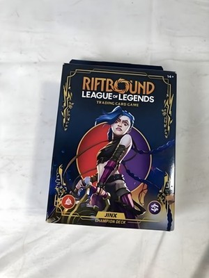Riot Games Riftbound Jinx Champion Deck League of Legends