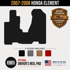 Avery Sport Touring Front Floor Mat For 2007-2008 Honda Element 2zv