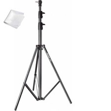 240F Ultra-Light Aluminum Light Stand  94.5" 2.4m Max Height, 4.4lb Load ...