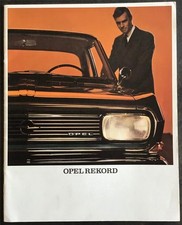OPEL REKORD Sales Brochure Jan 1966 #OR 24-166/200 111
