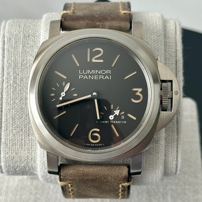 Panerai Luminor – 44mm Titanium – Brown Dial – 8D Power