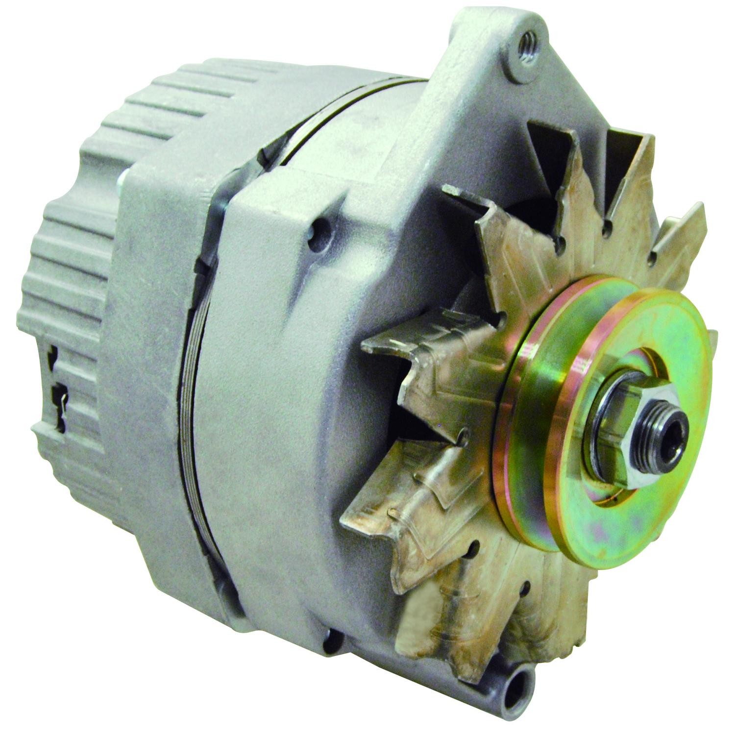 New Alternator Replaces Delco 10SI IR/EF 3 Wire System 63 Amp V Drive Pulley