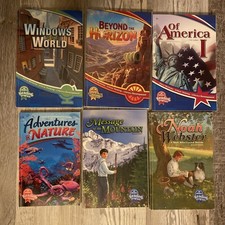 Abeka 5th Grade Readers, Lot of 6 Books in Go...