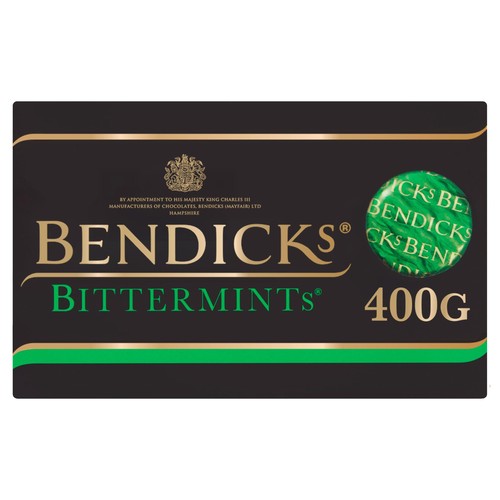 Bendicks Dark Chocolate Coated Bittermints Double the Indulgence of 