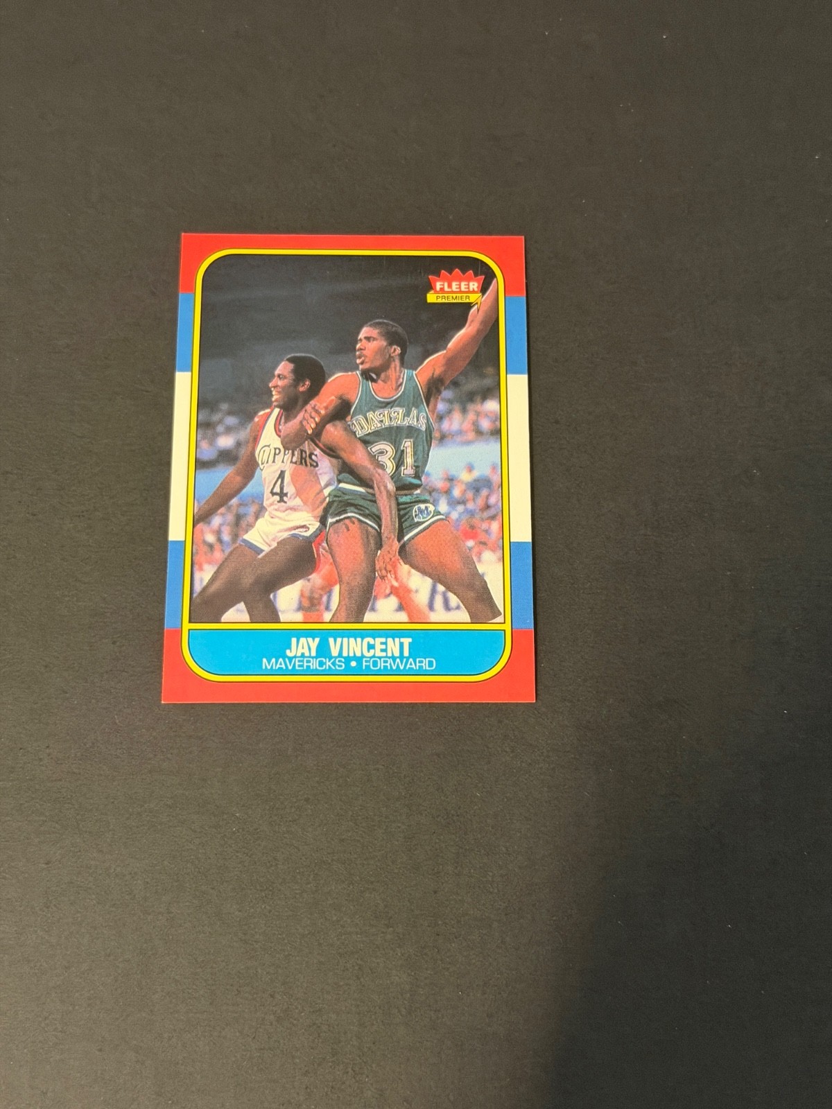 1986-87 Fleer - Jay Vincent #118