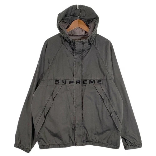 Veste à capuche Supreme 20AW en sergé teint noir taille XL occasion