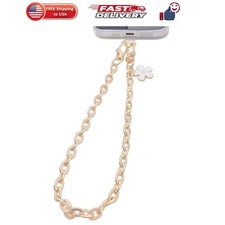 Beaded Phone Charm Strap Phone Wrist Strap Handmade Cellphone Lanyard with Te...