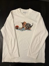 Maison Margiela Herren Langarm T-Shirt Weiß ...