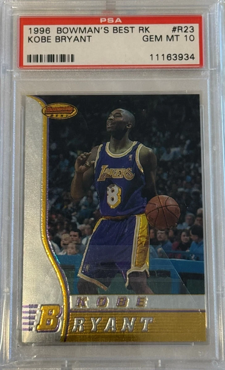 1996-97 Bowman's Best - Kobe Bryant #R23 for sale | eBay
