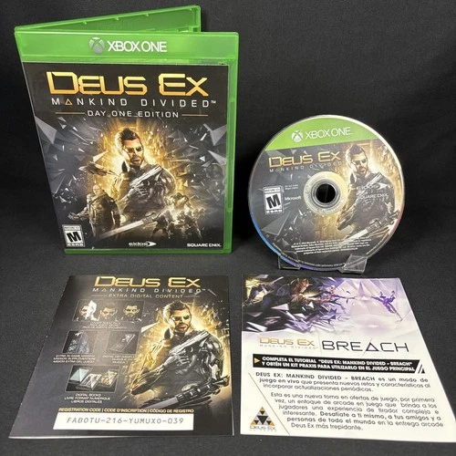 Deus Ex Mankind Divided (Day One Edition) XBOX ONE  Xbox One CIB