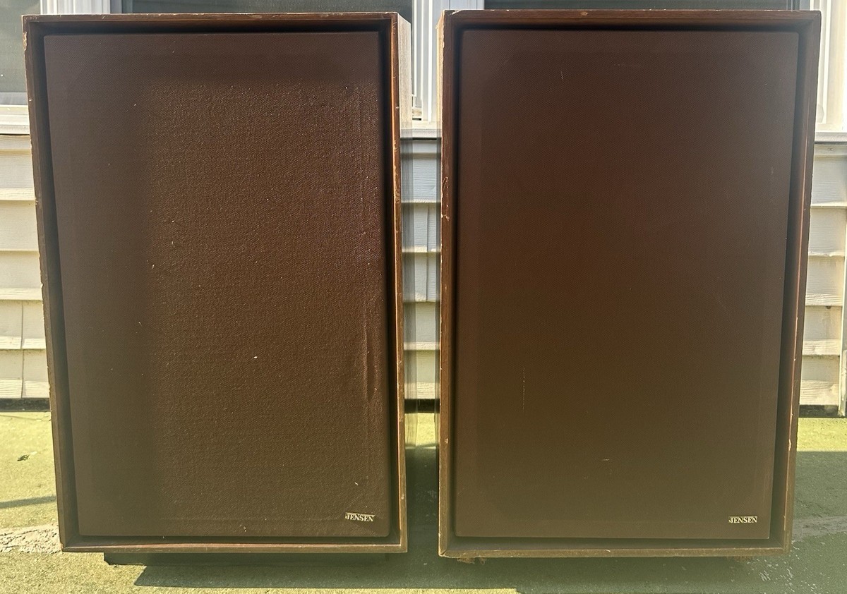 VINTAGE JENSEN ( 1970's ) LS-6 TOTAL ENERGY RESPONSE LOUD SPEAKERS