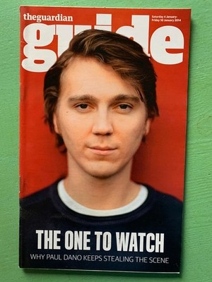 THE GUIDE mag 4-January-2014 PAUL DANO Andy Samberg Calyx & TeeBee Hugh Dennis