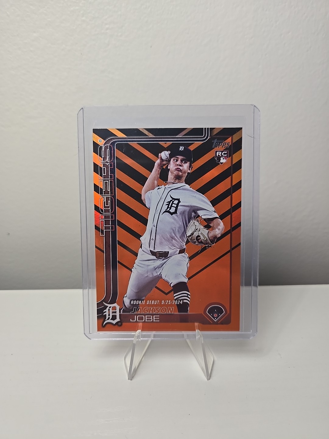 2025 Topps Update Series - Rookie Debut Jackson Jobe #US193 Holiday (RC)