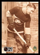 1991 Pro Set French Georges Vezina #333 Montreal Canadiens