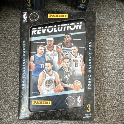 (7) Panini Revolution Basketball 2023-24 NBA Trading Card Box Rookie Luka Dončić