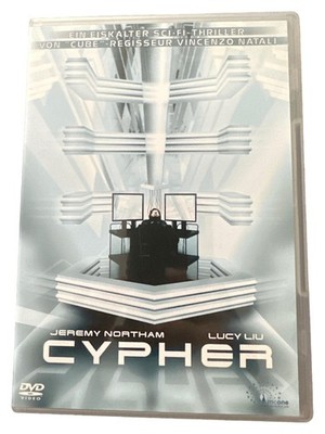 Cypher DVD Sci-Fi Thriller Cyberpunk Vincenzo Natali Jeremy Northam Lucy Liu