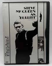 Bullitt DVD Widescreen Steve Mcqueen Robert Vaughn Roberto Duvall I968