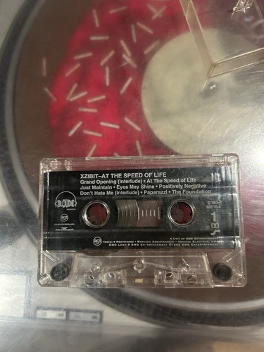 Xzibit at the Speed of Life 1996 Cassette Tape Hip Hop Rap - Picture 4 of 5