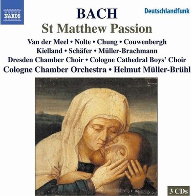 Audio Cd Neu - Johann Sebastian Bach - Matthäuspassion (3 CDs) -I- Naxos