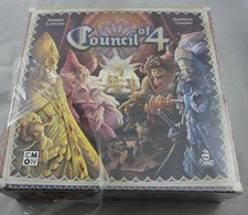 Council of 4 Board Game by CMON Four (2-4 players, 40-70 Minutes, 14+) SEALED