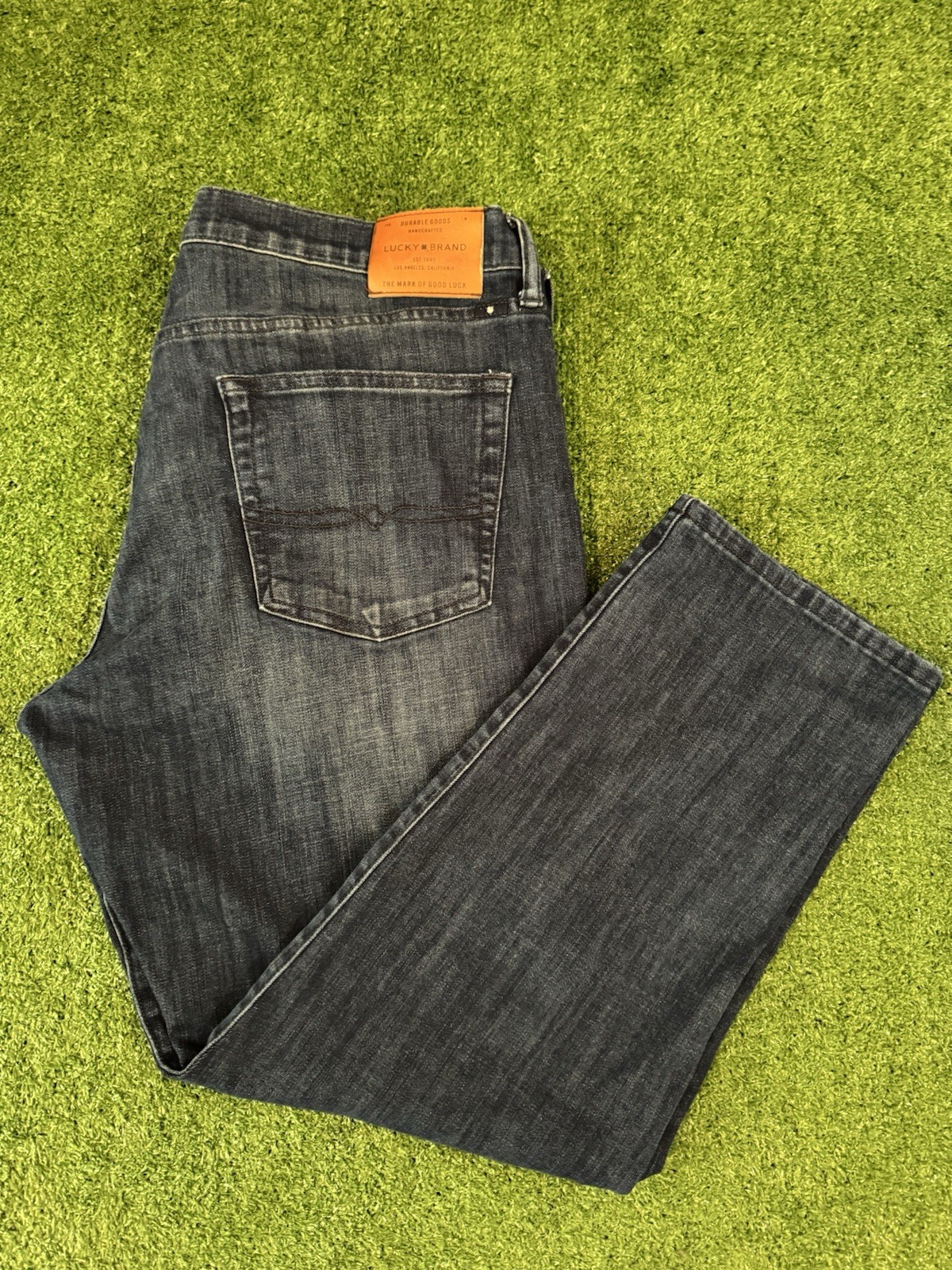 221 Original Straight Men's 40 X 30 Blue Dark Wash