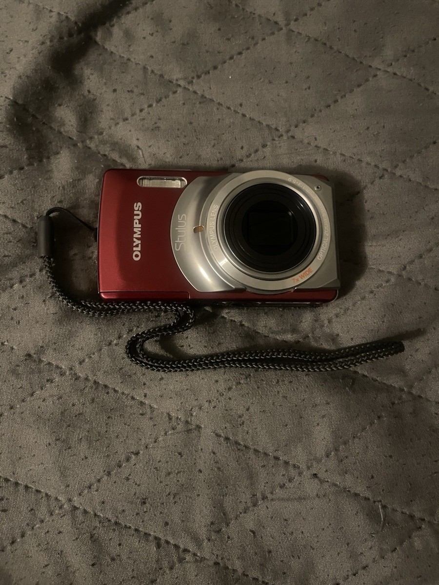 Olympus Stylus 7010 12.0MP Digital Camera - Silver for sale online