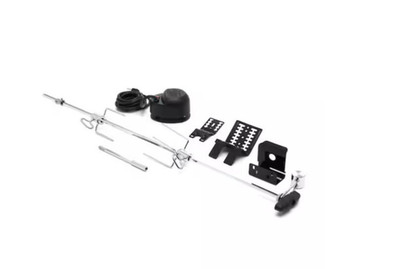 Universal Fit Heavy Duty Complete BBQ Grill Rotisserie Kit - 39.5'' w/ Motor