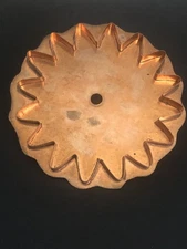 Martha By Mail Copper Sunflower Cookie Cutter Michael Bonne - Stewart MSL Vtg