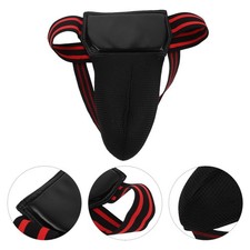 Durable Kids Groin Cup for Martial Arts Boxing Taekwondo Adjustable Black Gear