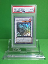 YUGIOH 2008 CROSSROADS OF CHAOS JP BLACK ROSE DRAGON GHOST RARE JP039 PSA 8