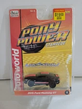 Auto World 2015 Ford Mustang GT  HO Scale Slot Car SC410