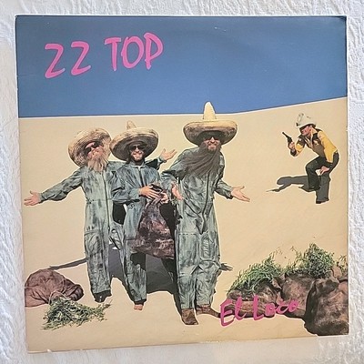 ZZ Top ''El Loco'' Vinyl LP Warner Bros 1981 Classic Rock BSK-3593 Ultrason Cleane