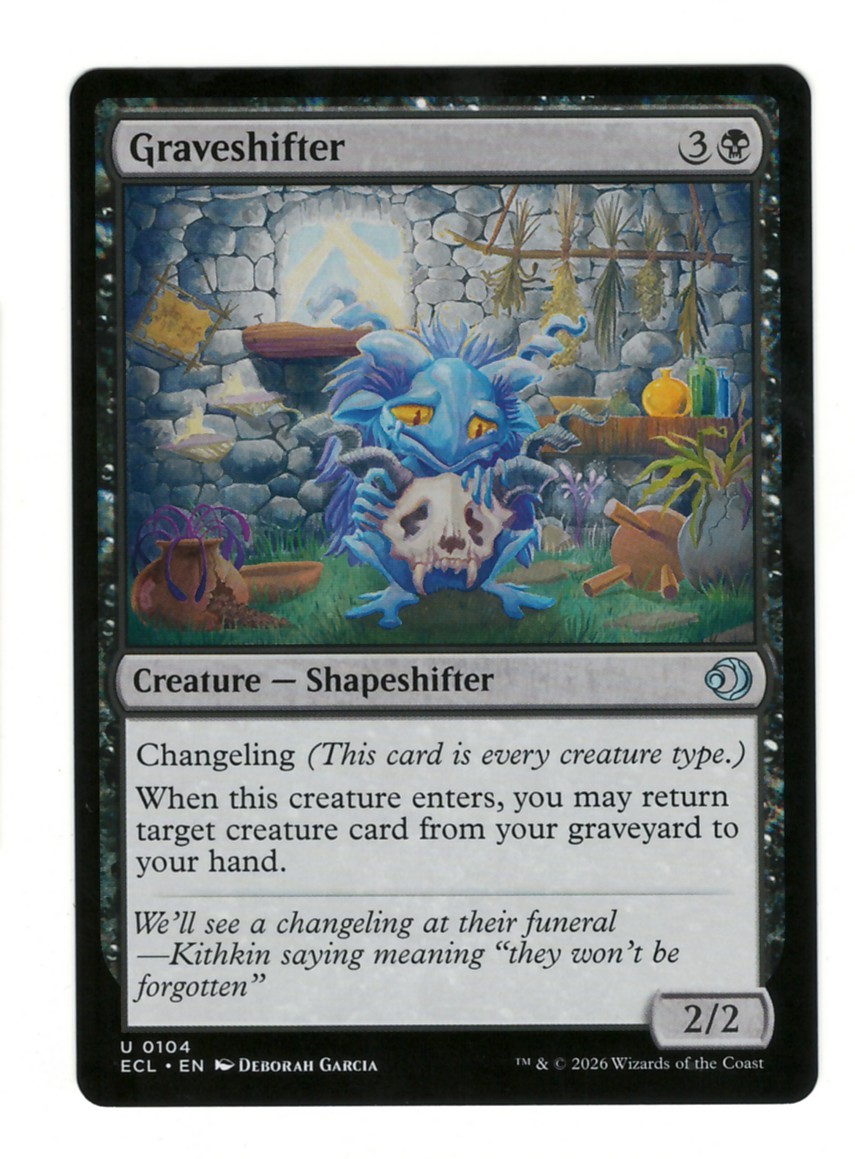 Graveshifter 104 Uncommon Lorwyn Eclipsed Magic: The Gathering Near Mint