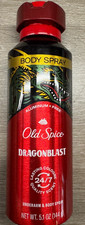 1 CAN Old Spice Aluminum-Free Body Spray Dragonblast 5.1oz