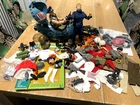Lot Joblot Action Man Palitoy vintage aventurier avec accessoires/vêtements