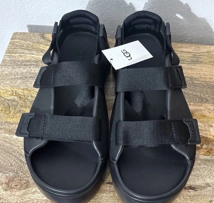 UGG M Black Sandals for Men for sale | eBay