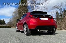 Duplex Sportauspuff-Komplettanlage ab OPF Toyota Yaris GR Typ XP21 je 100mm