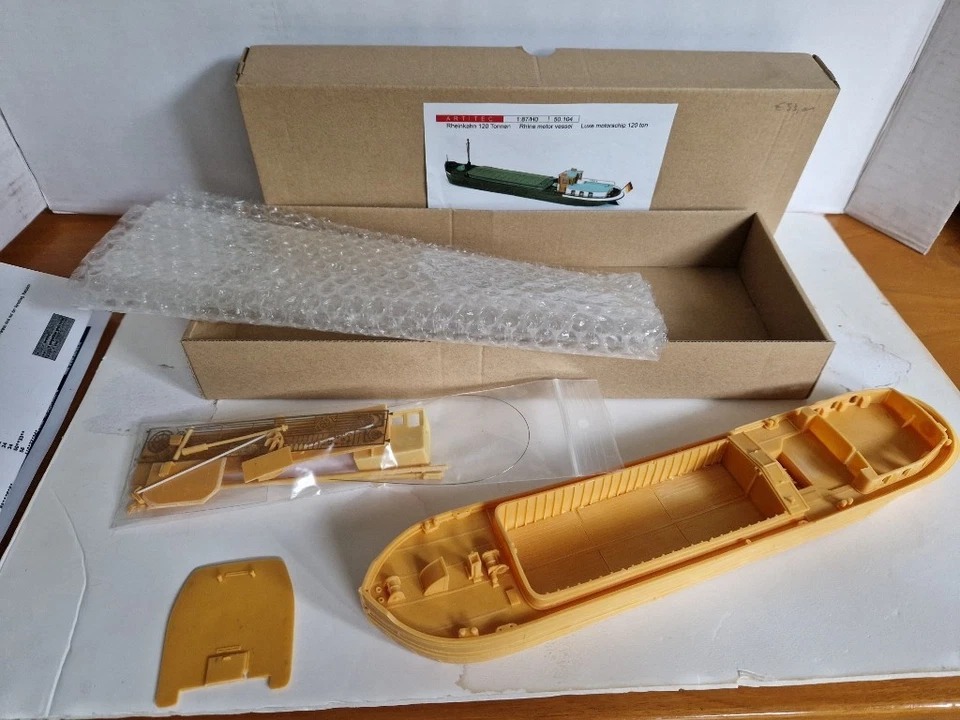 Battello fluviale in scala H0 - kit ARTITEC art. 150 - 104 - Immagine 3 di 4