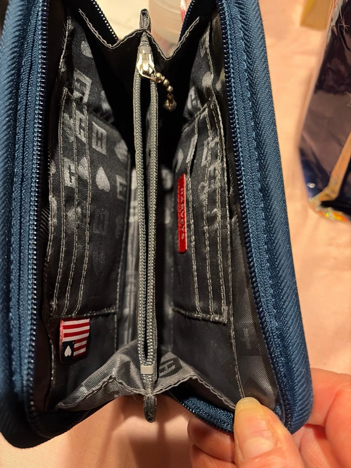 Harveys Classic Wallet - Forever Blue Jeans - Image 3 of 3