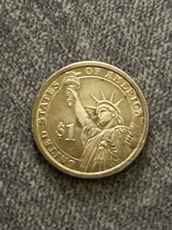 Moneda de dólar presidencial D Rutherford B Hayes 2011 Foto 3 de 3